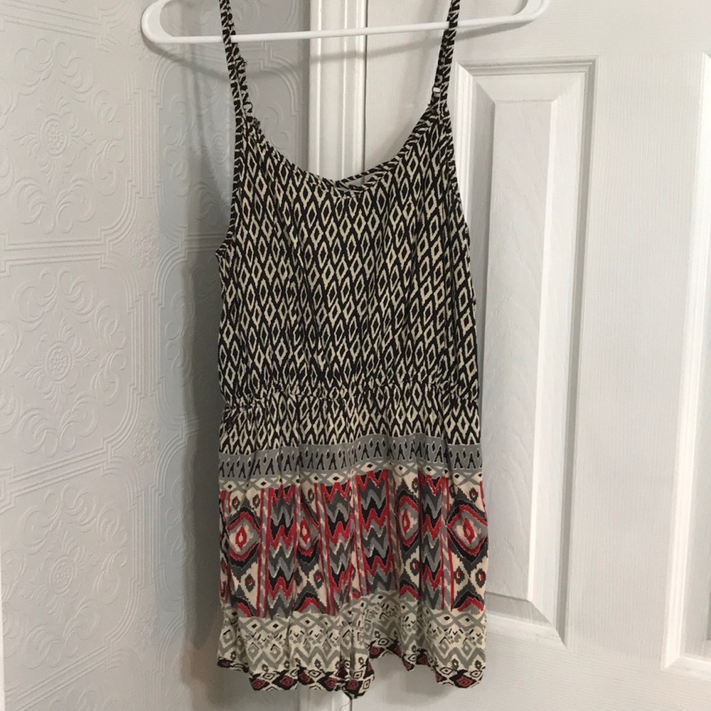 Patterned Romper